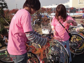 11/19・20に渋谷区一帯で行われる渋谷芸術祭で、バンタンの学生と卒業生がBiketope2011に参加します。